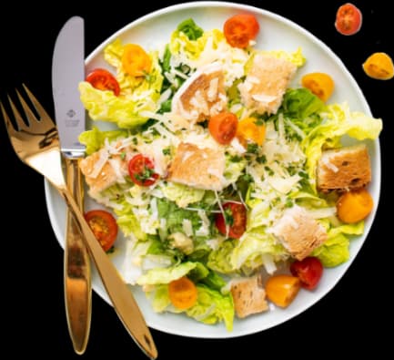 plate of salad